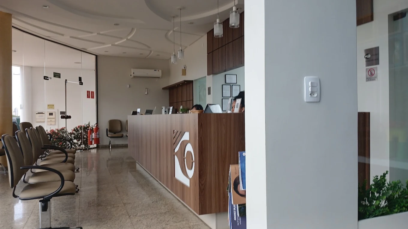 Recepção da clínica COP em Palmas
